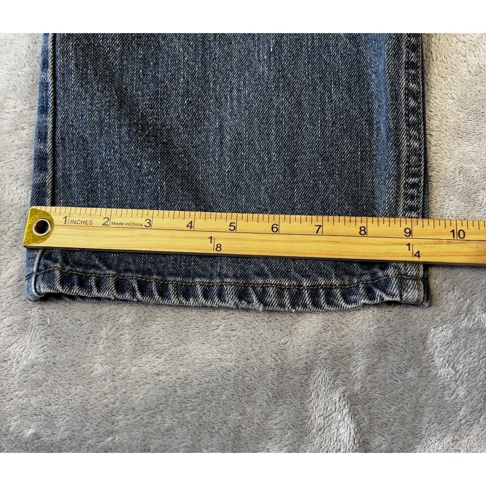 Signature By Levi Strauss jeans Mens 38x30 Blue straight Size faded coloring - Picture 11 of 11